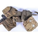 An assortment of AK magazine pouches, various periods and conditions, approx. 20