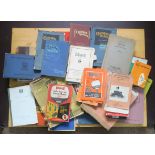 Literature, approximately 100 leaflets and catalogues, mainly relating to valves