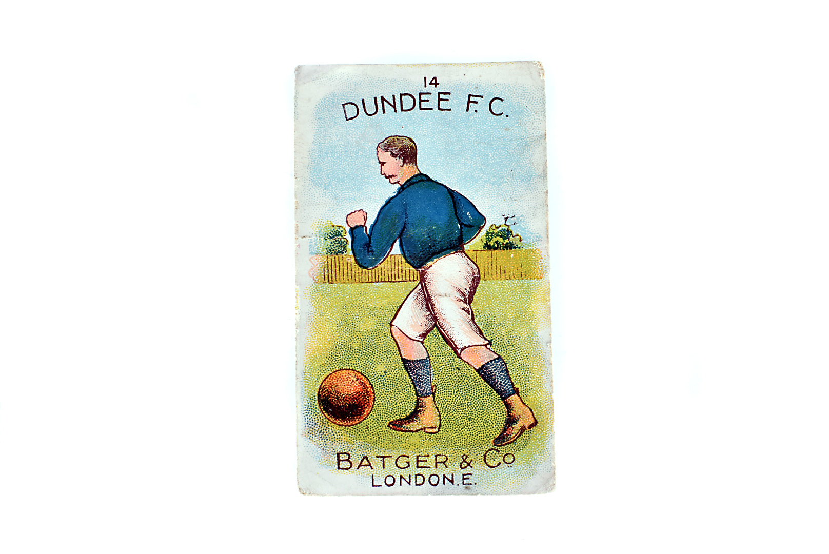 Batger & Co, Football Clubs, No.14, Dundee FC, stamped Cancelled to reverse in red - Image 3 of 6