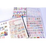 A large collection of World Stamps, in numerous albums, including Channel Islands, USA, Mexico,