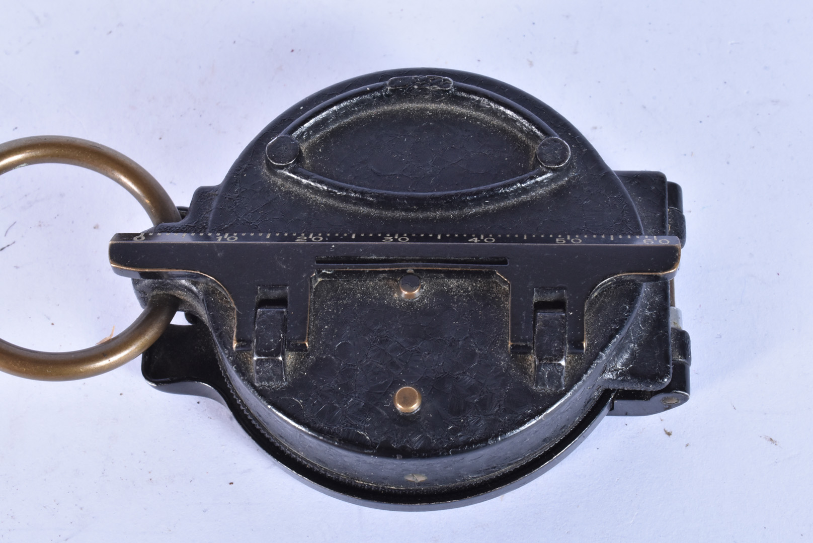 A German pocket signal compass, marked hap 153910 to outer case, opens to reveal compass and - Image 13 of 15