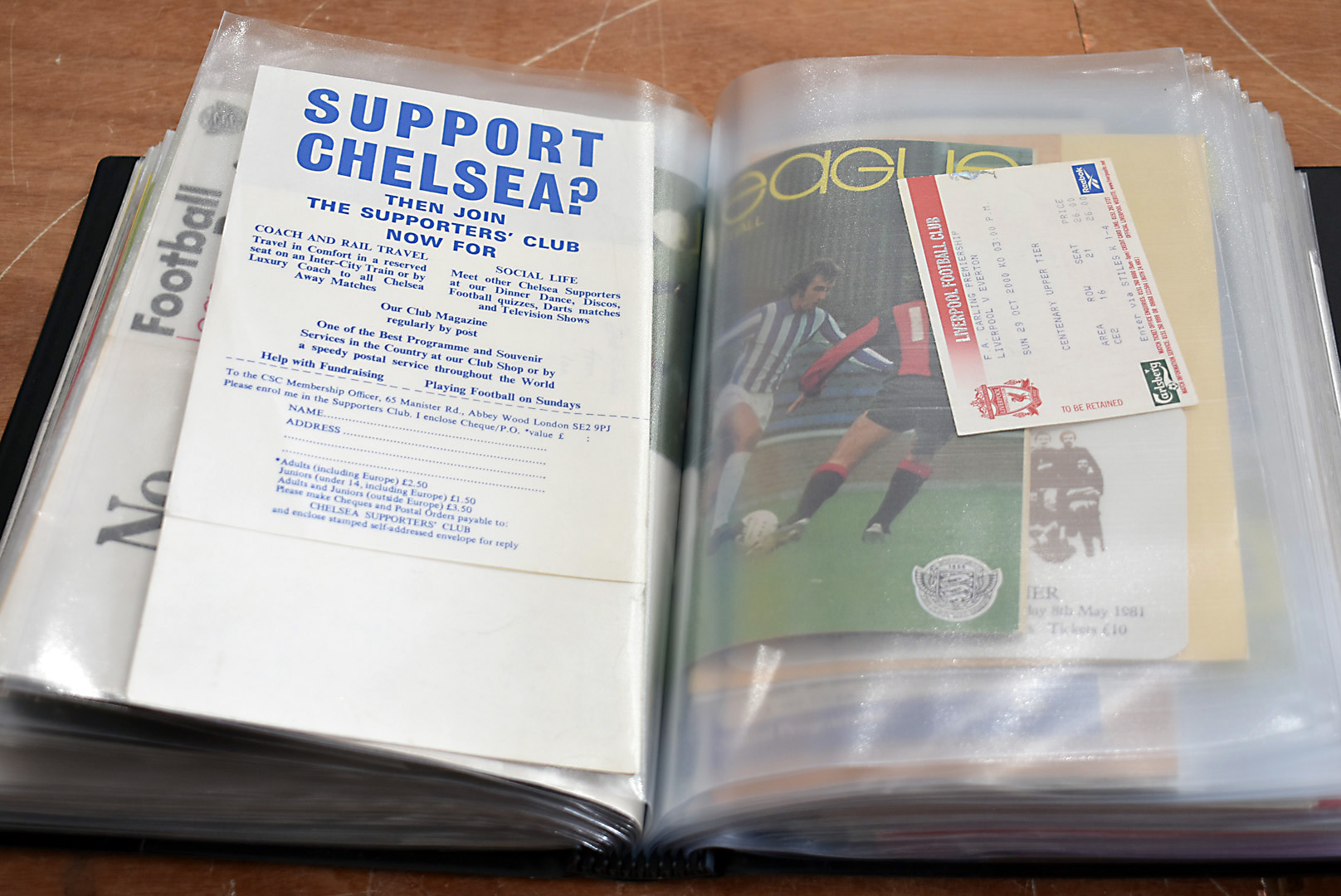 Watford FC & more, eight folders of memorabilia and programmes that includes one of personal - Image 2 of 4