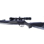 A Webley & Scott Power-Lok VMX air rifle, .177-4.5 cal, in black, also marked 0314 25363, complete