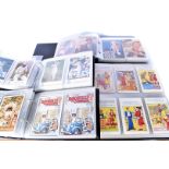 A large collection of various vintage cards, mainly postcard size, covering many subjects, to