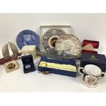 A collection of Lord Nelson and nautical related collectables, including a Royal Worcester Nelson