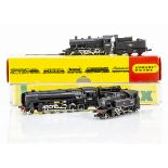 Minitrix N Gauge BR Steam Locomotives, three boxed/cased examples 12058 class 9F 92018 cased, N202