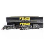 Graham Farish By Bachmann BR Steam Locomotives and Tenders, both cased with card sleeves, 372-225