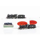 Union Mills British Outline Steam Locomotives and Tenders, two boxed both BR ex Midland Railway,