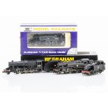 Graham Farish By Bachmann and Dapol BR Steam Locomotives, four cased examples Graham Farish 372-
