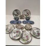 A small quantity of Copeland Spode and Coalport china to include a group of coffee cups and
