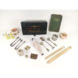 A Maw of Barnet empty 'First Aid Set' tin, together with a selection of collectables to include