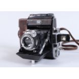 A Zeiss Ikon Super Ikonta A 531 Folding Camera, 1937-50, serial no F 58981, shutter working,