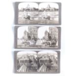 Underwood & Underwood India Stereoscopic Card Set, in book-form case, VG (100)