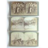 Underwood & Underwood Japan Through The Stereoscope Stereoscopic Card Set, in book-form case (