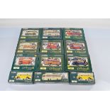 Twelve Corgi Classics Connoisseur Collection models, all bus examples, boxed (12)