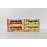 Four Joal Compact coach models, all 1:50 scale limited edition examples. Two in Parry's Coastline