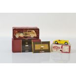 Corgi 1937 Rolls Royce Sedance Deville, CC06804 gold plated limited edition model together with a