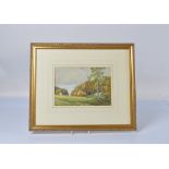 George Cooper, 1928, watercolour, On Bredon Hill, signed lower right, dated September 1928 to