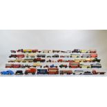 A large quantity of assorted unboxed diecast models, mostly bus and commercial examples including