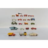 A quantity of unboxed diecast, including Dinky 104, Dinky 105, Spot On Bedford Van etc