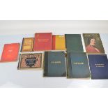 A collection of classical sheet music, all bound in late 19th/early 20th Century including Handel'