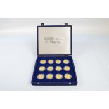 A presentation set of Legendary Aircraft of WWII coins, issued by the Republic of the Marshall