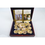 A quantity of Royal Commemorative medallions, of contemporary issue celebrating the British Royal