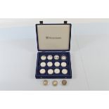 A collection of Westminster British Royalty Commemorative crowns, 50p, £5, shillings etc relating to