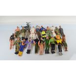 Forty One action figure dolls, including Action Man, Strike Force, Corinthian football figure, etc