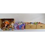 A large quantity of Ty Beanie Babies, and other Ty soft toys (4 Boxes)