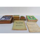 A small collection of early 20th century books, mainly poetry, including The Complete Angler by