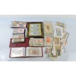 A large collection of World Bank Notes and Occupying currency, all in various volumes, some loose,