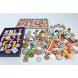 A collection of Swiss and Austrian shooting medals, from the early 20th Century through to modern