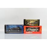A 1:18 scale Ricko Horch 930V Limousine (1937), together with a 1:18 Bburago Mercedes SSK 1928 and a