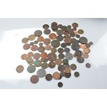 A quantity of copper and commemorative coins and medallions, from Britain, Europe and the rest of