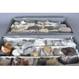 United Kingdom, a large collection of rocks and minerals, discovered and collected around the United