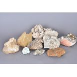 United Kingdom, an assortment of minerals and rock specimens from around the United Kingom,