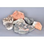United Kingdom, a selection of medium sized minerals from the south of the United Kingdom, including