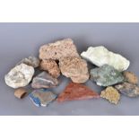 Africa and Middle East, an assortment of minerals and rocks from Africa and the Middle East,