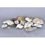 India, a large collection of rocks and minerals discovered in various parts of India, including