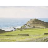Nicholas Smith limited edition signed print, entitled '1oth Tee to Cape", signed 'Nicholas',