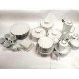 A Thomas of Germany china part dinner service, to include tureens, coffee pot, cups, saucers, jug