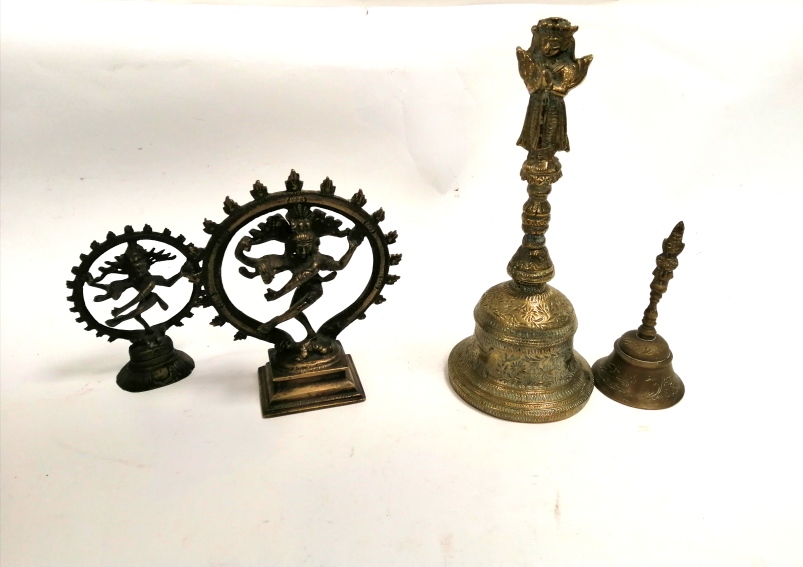 An Indian metalwork Shiva Nataraja figure, - Image 2 of 6