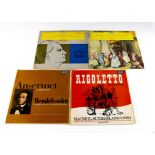 Classical LPs, four Stereo albums comprising two on Decca: SXL 6008 (ED2 EX/EX) and SXL 6166 (ED2