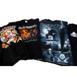 Iron Maiden 'T' Shirts, eleven Iron Maiden 'T' Shirts comprising Ten Years, Iron Maiden FC, 3 x A