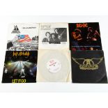 Rock Metal 7" Singles, approximately fifty 7" singles of mainly Rock and Metal with artists