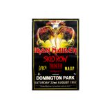 Iron Maiden Monsters of Rock Poster, Giant Poster for the Monsters of Rock Festival Donnington