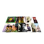 Sixties LPs, fourteen albums with artists comprising The Kinks, Yardbirds, Rolling Stones, Bob