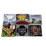 Hawkwind and related CDs, thirty CDs by Hawkwind, Hawklords, Dave Brock and Robert Calvert -