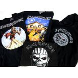 Iron Maiden / The Book of Souls Tour 'T' Shirts, thirteen Iron Maiden 'T' Shirts from The Book of